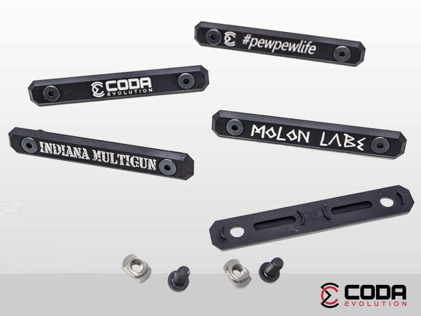 Coda PET ( Personal Equipment Tag ) - MLOK Compatible ID Tag - Coda Evolution