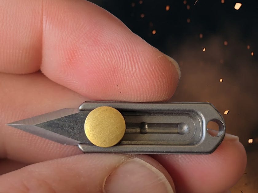 LSF (Little Stabby F*****) - Titanium EDC Keychain Blade - Coda Evolution