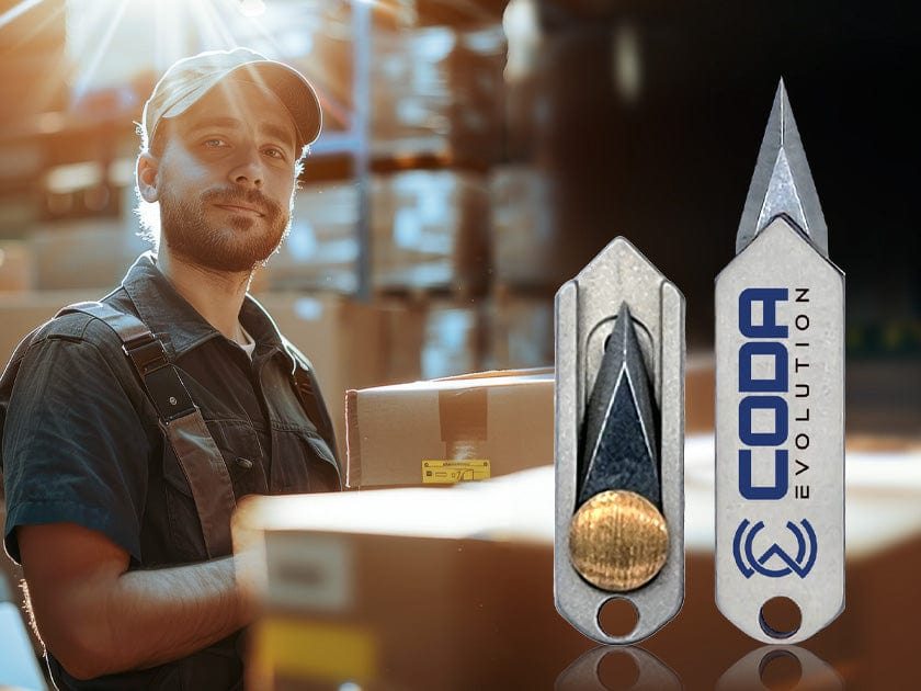 LSF (Little Stabby F*****) - Titanium EDC Keychain Blade - Coda Evolution