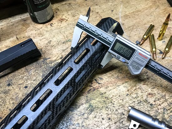 Ruger Precision Rimfire Carbon Fiber Handguard - Coda Evolution