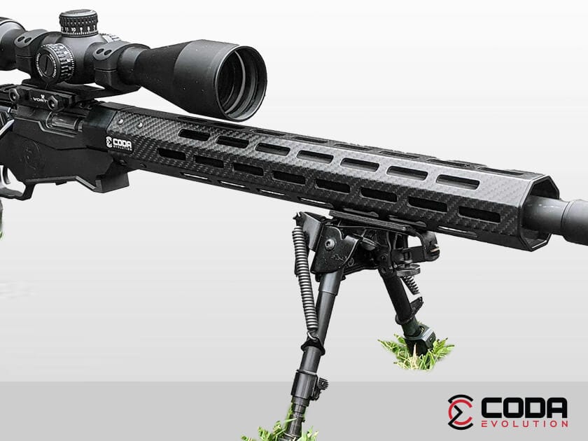 Ruger Precision Rimfire Carbon Fiber Handguard - Coda Evolution