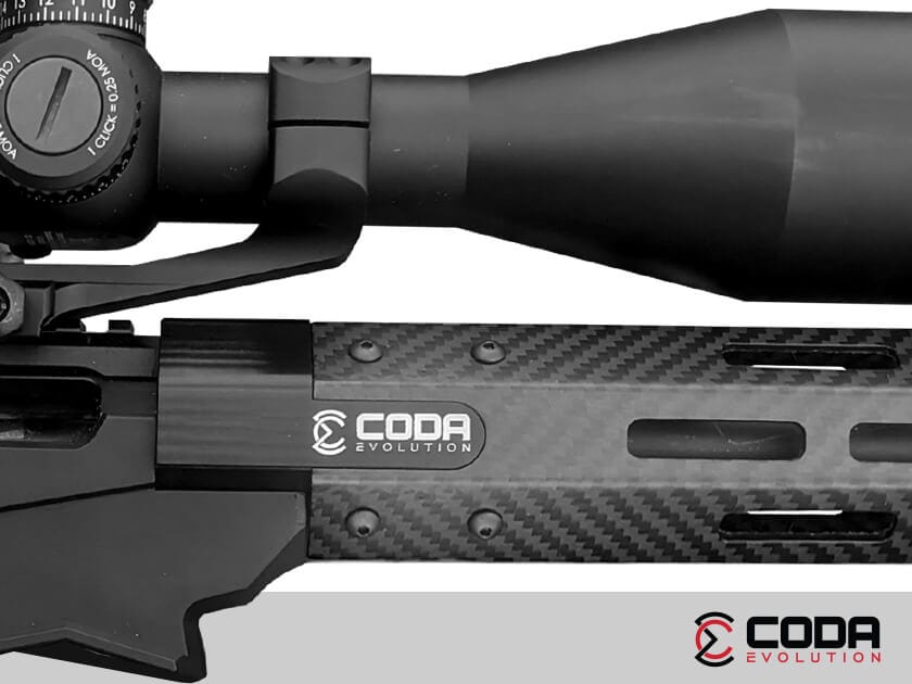 Ruger Precision Rimfire Carbon Fiber Handguard - Coda Evolution