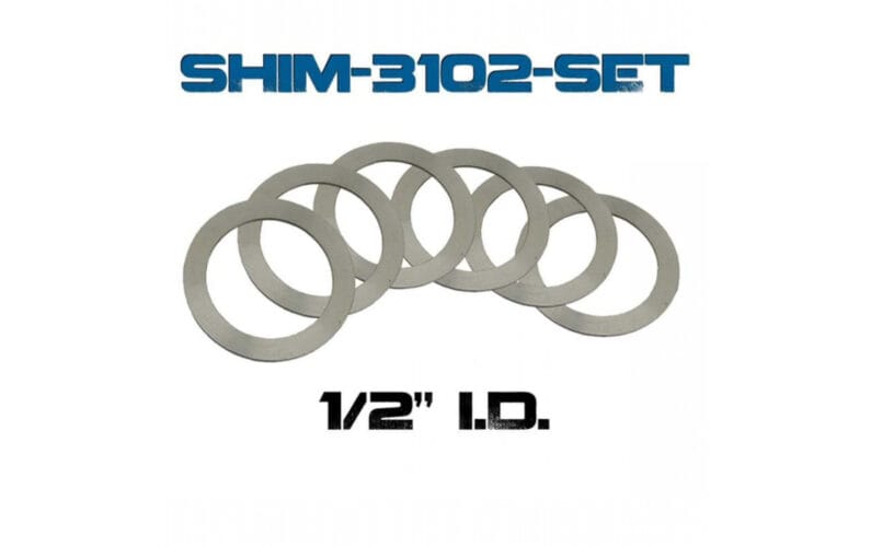 Shim Set 1/2-Inch Yankee Hill
