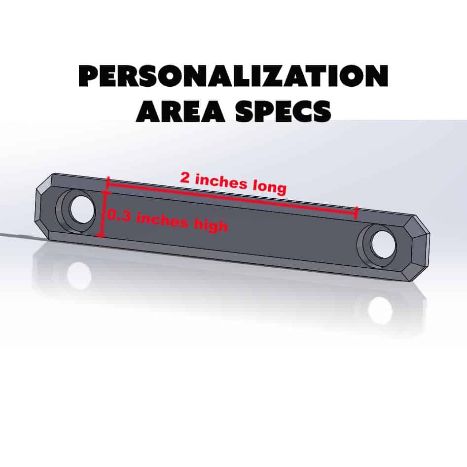 Coda PET ( Personal Equipment Tag ) - MLOK Compatible ID Tag - Coda Evolution