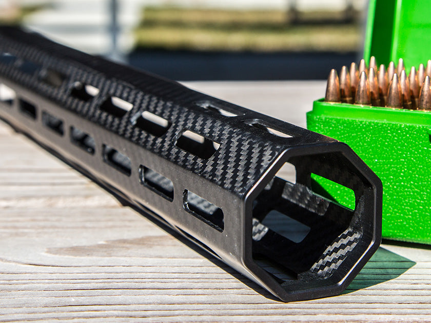 Lightning Carbon Fiber Handguard - Super Lightweight AR15 Rail